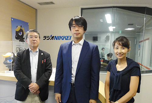 弊社山本社長がラジオNIKKEIの番組『ザ・マネー~火曜日 櫻井英明のかぶとびら』に出演