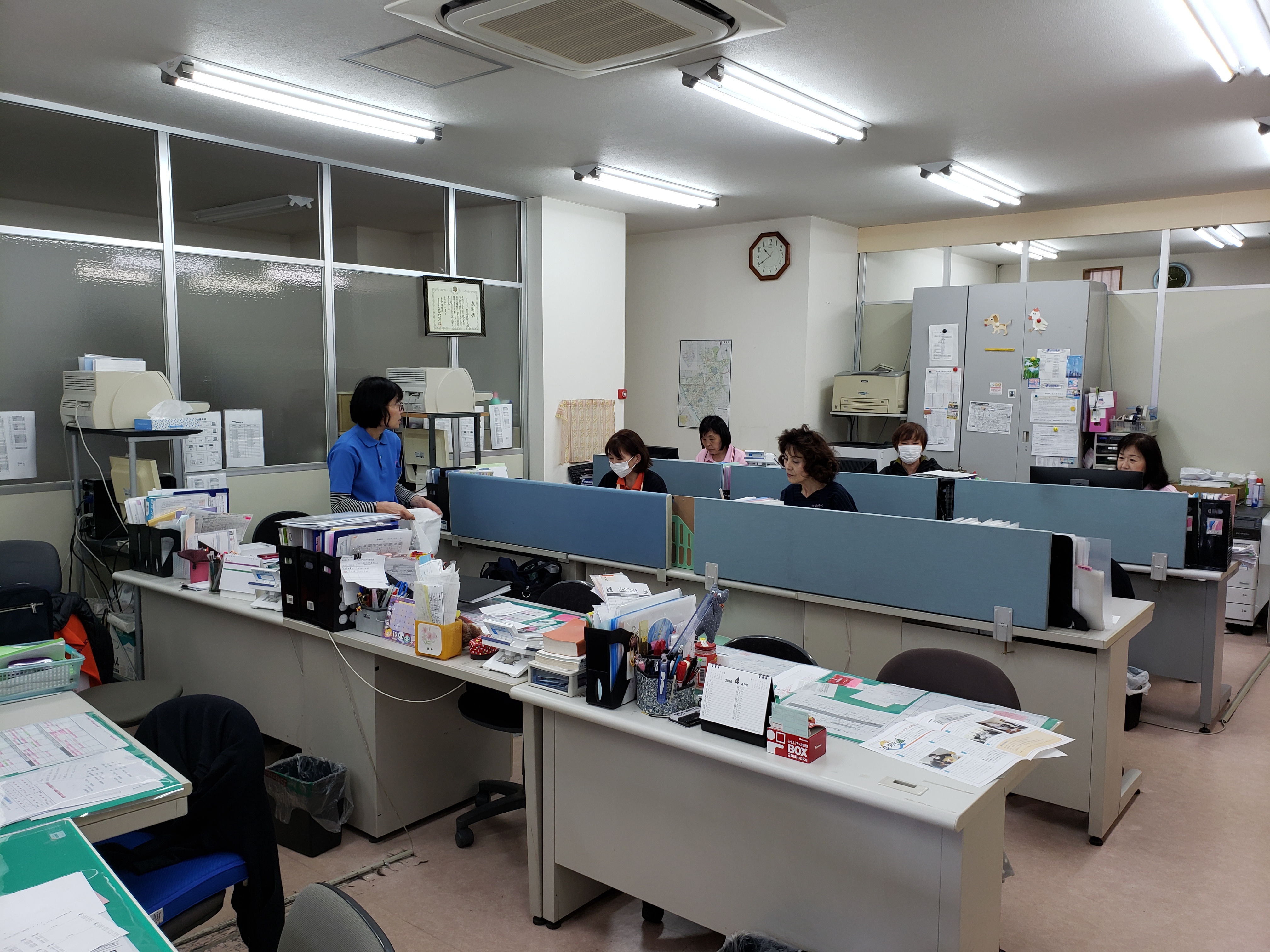 株式会社マルワメディカルサービス業務の様子