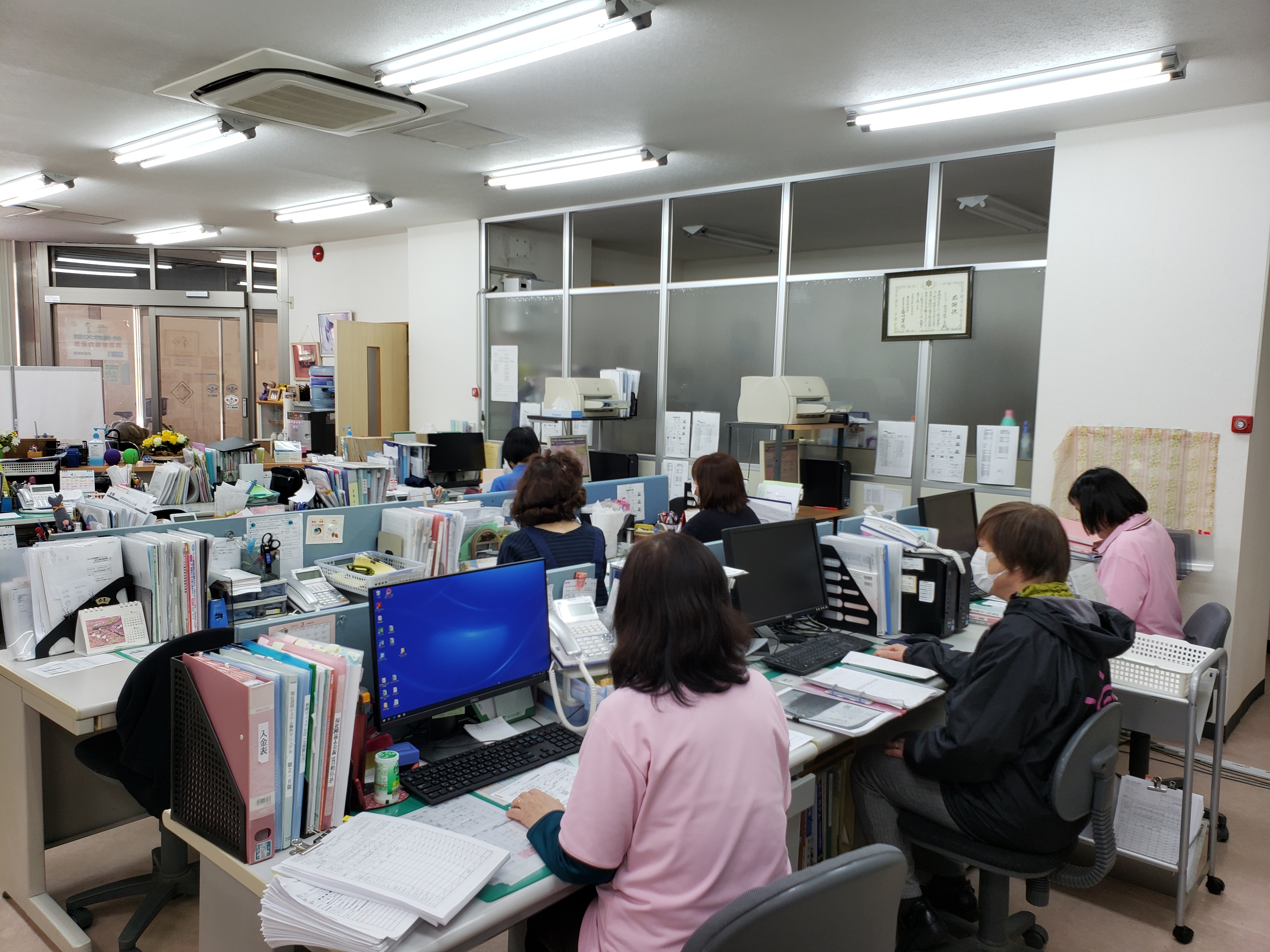 株式会社マルワメディカルサービス業務の様子