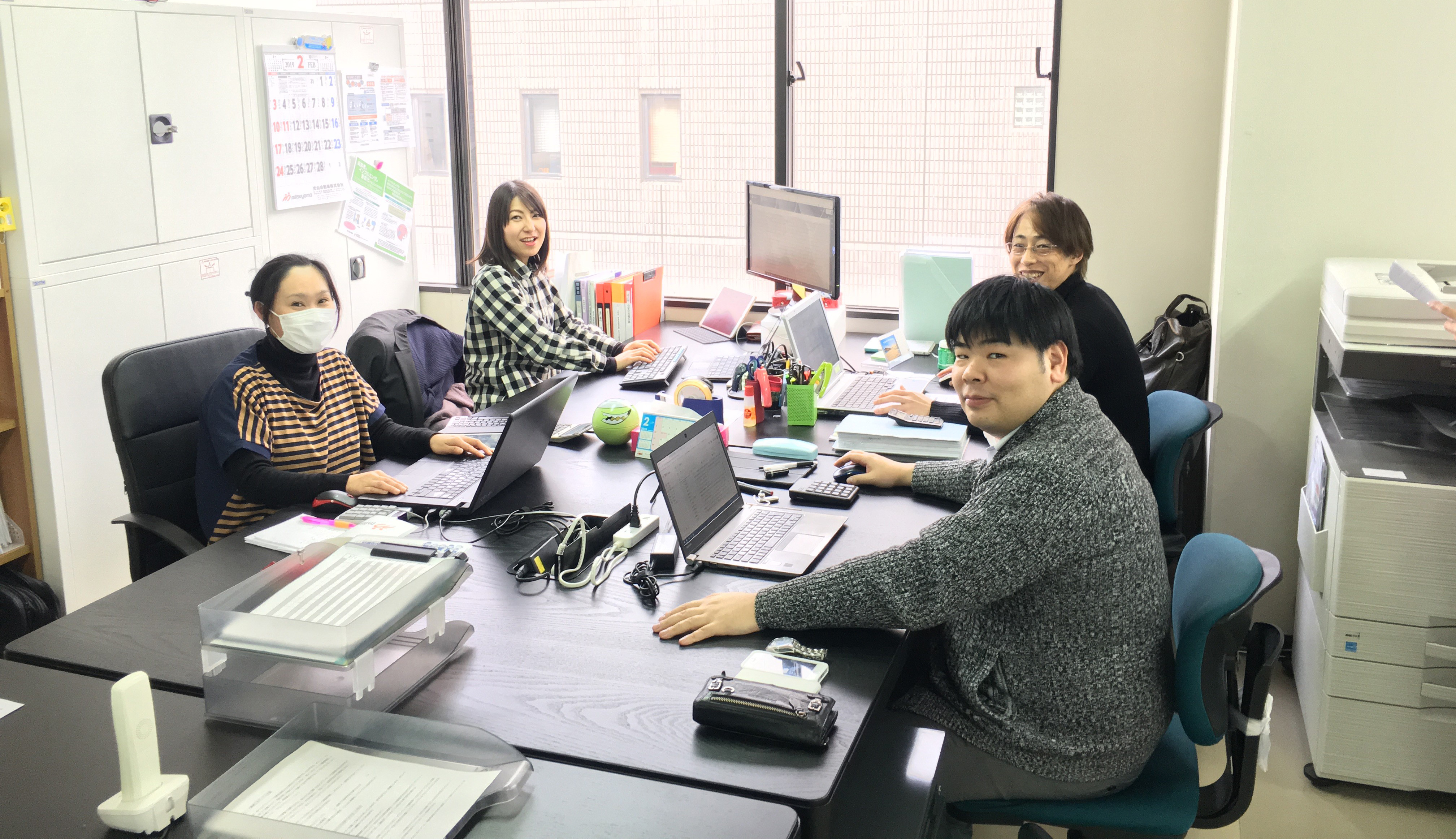 株式会社リールステージ業務の様子